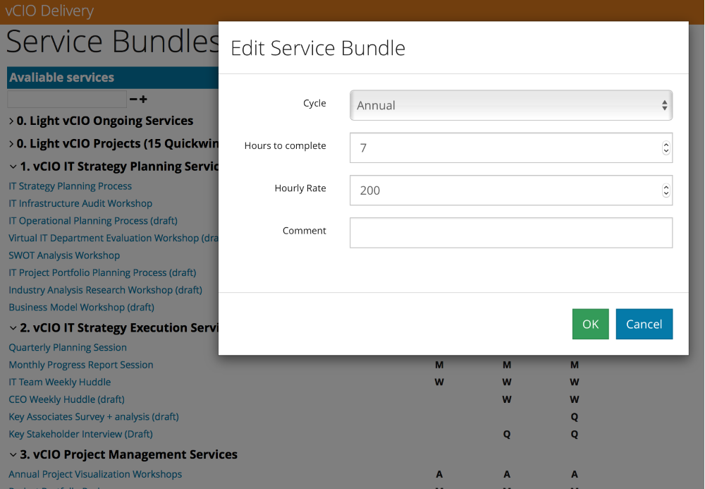 MSP Service Bundles