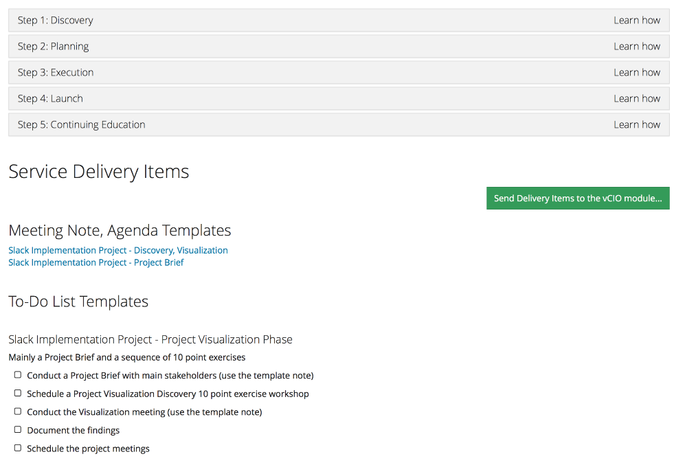 You are able to import individual services to Basecamp Projects